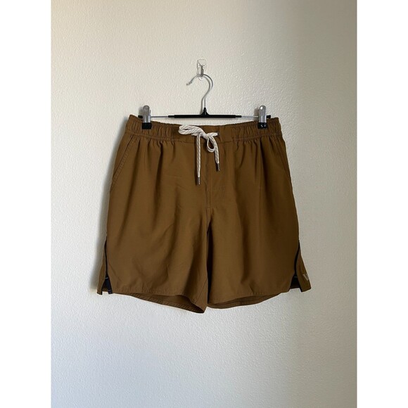 Vuori Men's Trail Shorts in Bronze (Brown) Size SMALL - Picture 1 of 6